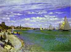 Claude Monet. The Regatta at Saint-Adresse. 1867